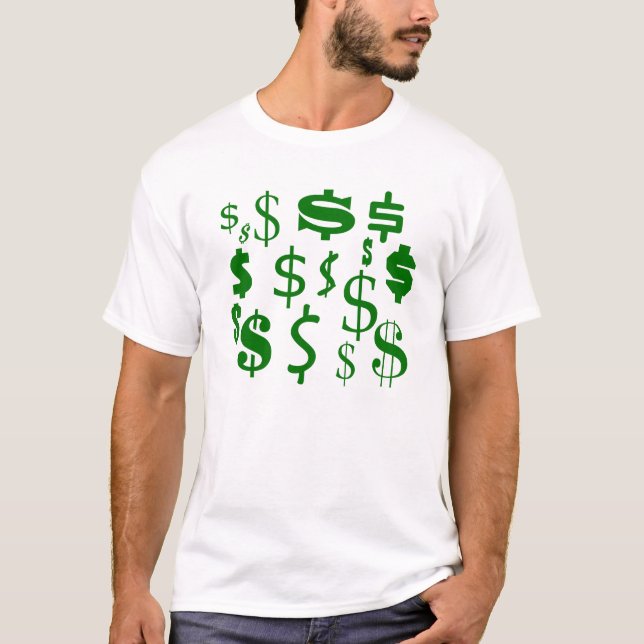 Dollarzeichen T-Shirt (Vorderseite)