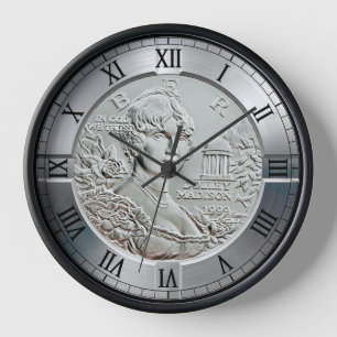 Dolley Madison Gedenkmünze 1999 ~ Uhr
