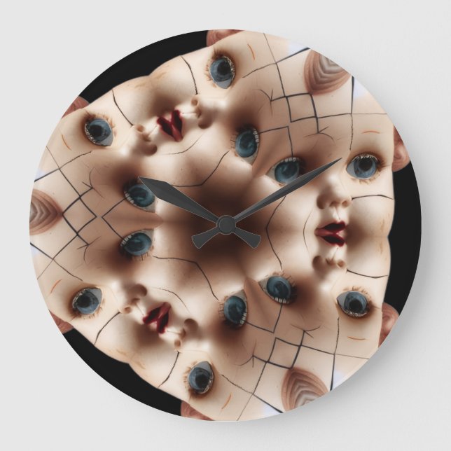 dolly art große wanduhr (Vorderseite)