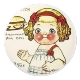 Dolly Dingle Paper Doll Art Weihnachten 🤶  Keramikknauf