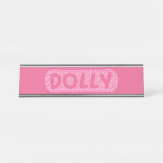 Dolly, Herz Kostümname By CallisC Car Magnet T Schreibtischnamensplakette