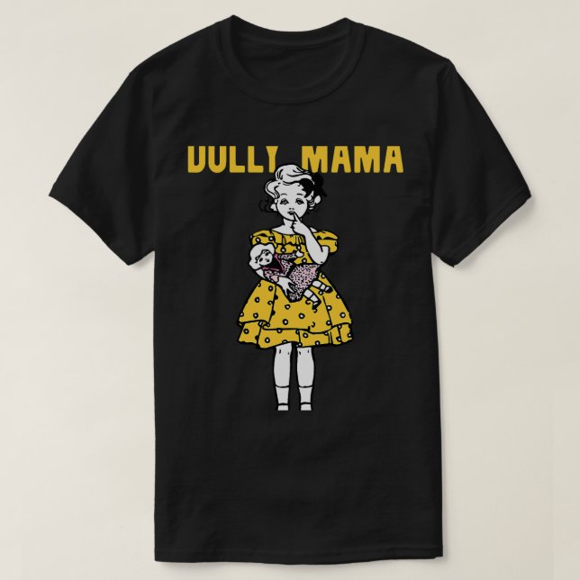 Dolly Mama entwirft kleine Mädchen, die Liebe habe T-Shirt (Design vorne)