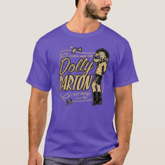 Dolly Parton Country-Musik-Star Mädchen vintage T-Shirt