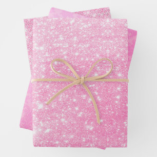 Dolly Pink und Glam Geschenkpapier Set