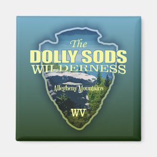 Dolly Sods WA (Pfeilspitzen) Magnet