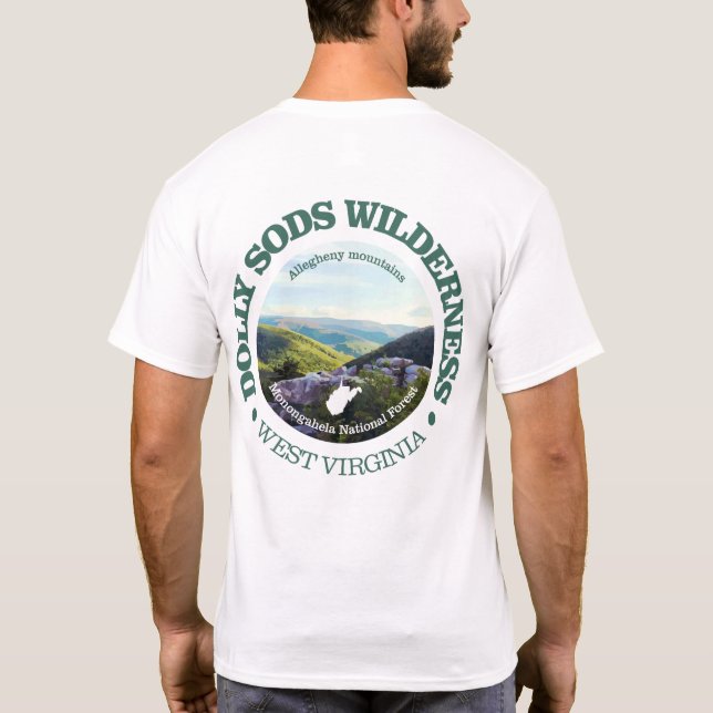 Dolly Sods Wilderness Area T-Shirt (Rückseite)