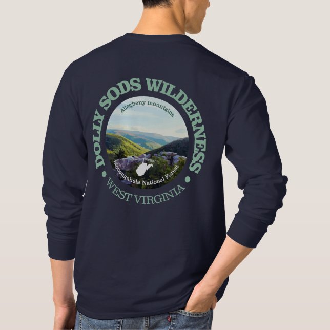 Dolly Sods Wilderness Area T-Shirt (Rückseite)