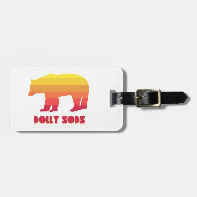 Dolly Sods Wilderness Bear Gepäckanhänger (Vorderseite horizontal)