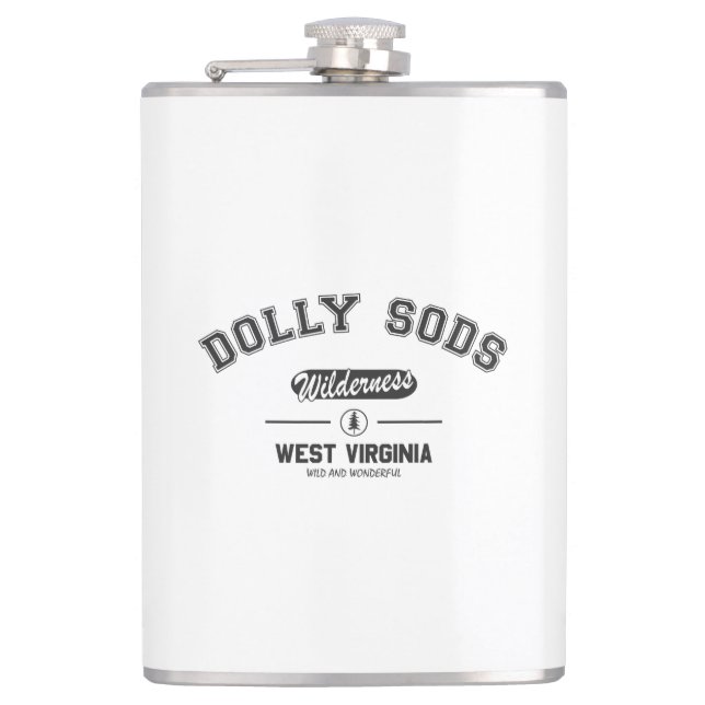 Dolly Sods Wilderness Flachmann (Vorderseite)