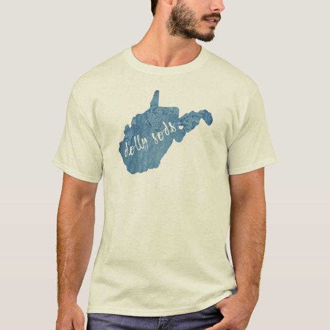 Dolly Sods Wilderness West Virginia Holzkörner T-Shirt (Vorderseite)