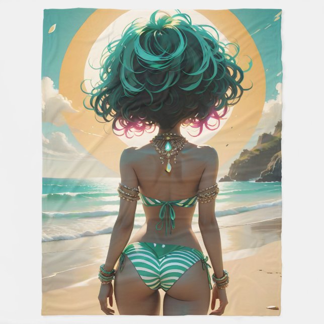 Dollz Sunset Fleecedecke (Vorderseite)