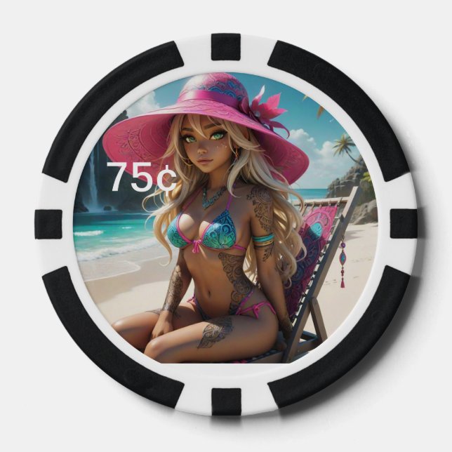 Dollz von: Svace 02 75 mg Poker Chip (Vorderseite)