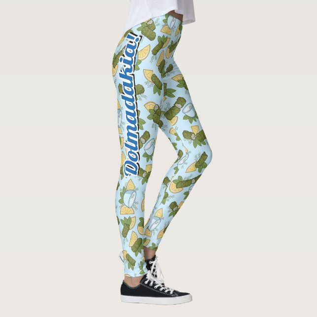 Dolmadakia Pattern Leggings (Rechts)