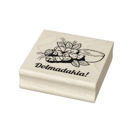 Dolmadakia Rubber Briefmarke Gummistempel