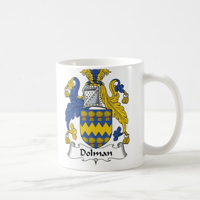 Dolman-Familienwappen Kaffeetasse (Rechts)