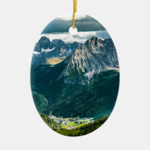 Dolomitalpen, Italien Keramik Ornament