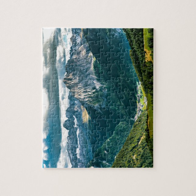 Dolomitalpen, Italien Puzzle (Vertikal)