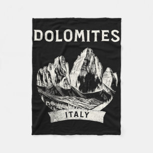 Dolomiten Berg Italien Wandern Klettern Fleecedecke