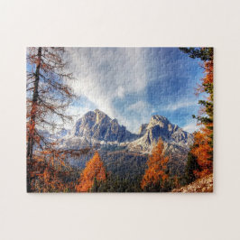Dolomiten-Gebirge in Italien Puzzle