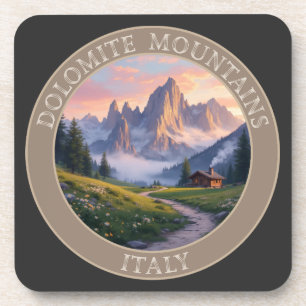Dolomiten Italien Getränkeuntersetzer