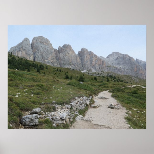 Dolomiten Italien Poster (Vorne)