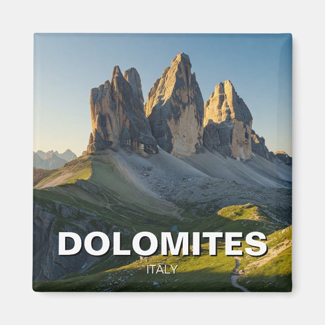 Dolomiten Italien Reisen Magnet (Vorne)