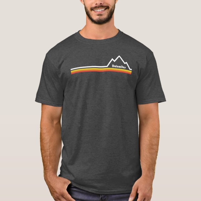 Dolomiten, Italien T-Shirt (Vorderseite)