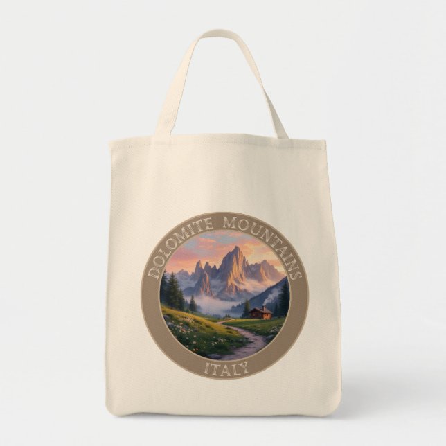 Dolomiten Italien Tragetasche (Vorne)
