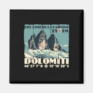 Dolomiten Italien Tre Cime Di Lavaredo Drei Zinnen Magnet