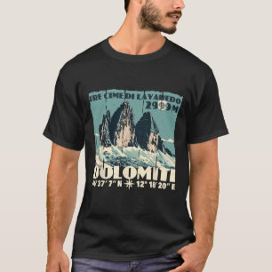 Dolomiten Italien Tre Cime Di Lavaredo Drei Zinnen T-Shirt