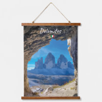 Dolomiten, Italien - Tre Cime Höhlenblick