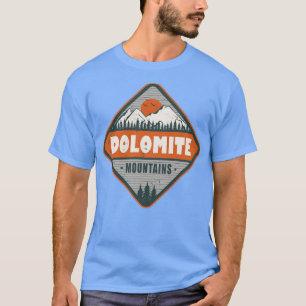 Dolomiten Italien Vintages Wanderdesign T-Shirt