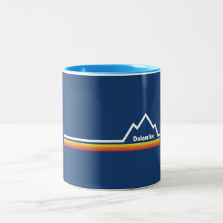 Dolomiten, Italien Zweifarbige Tasse