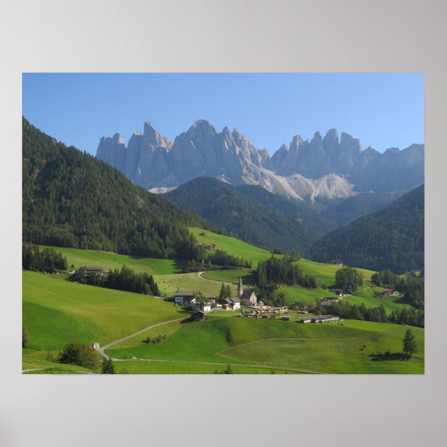 Dolomiten Poster (Vorne)
