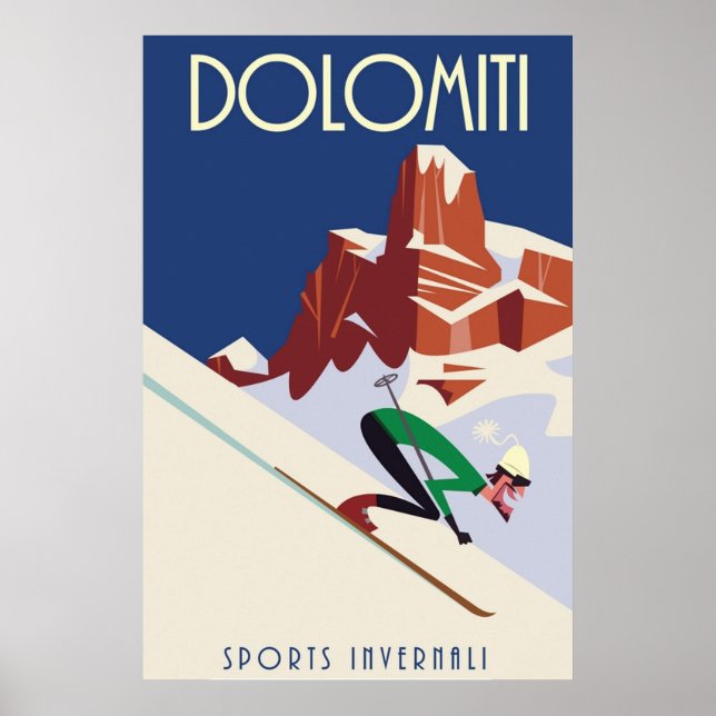 Dolomiten Poster (Vorne)
