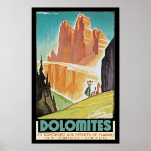 Dolomiten Poster