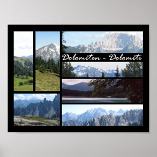 Dolomiten Poster