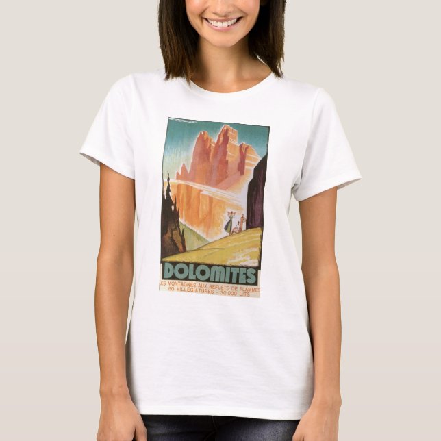 Dolomiten T-Shirt (Vorderseite)