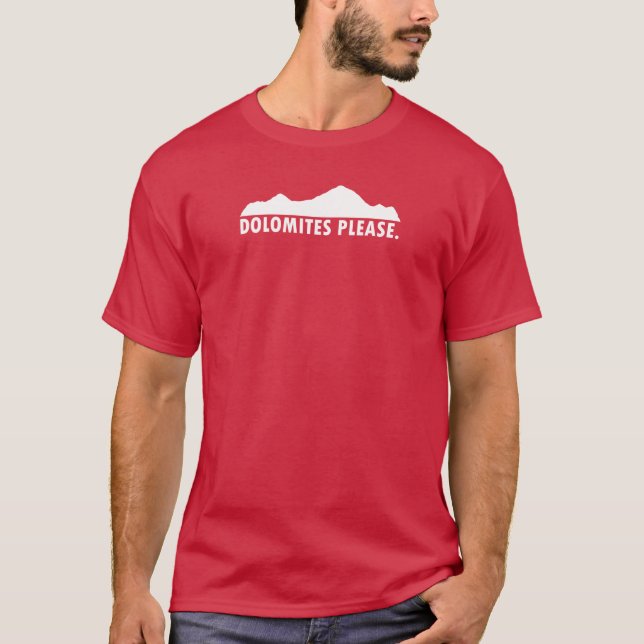 Dolomiten T-Shirt (Vorderseite)