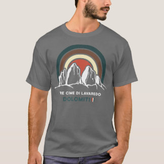 Dolomiten Tre Cime di Lavaredo Drei Zinnen T-Shirt