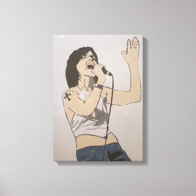 Dolores Hand Painted by Mark Elsen Leinwanddruck (Vorderseite)