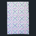 Dolores Tiles Muster Lila rosa Minze Geschirrtuch<br><div class="desc">Dekorieren Sie Ihre Küche mit diesem handgezeichneten Fliesenmuster Handtuch. Macht ein großartiges Hauswärme- oder Hochzeitsgeschenk! Sie können ihn anpassen und auch Text hinzufügen. Karo in meinem Shop für viel mehr Farben und Muster sowie passende Artikel für deine Zuhause!</div>
