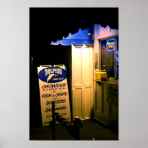 Dolphin-Abfahrt bei Nacht in Santa Cruz