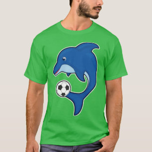 Dolphin als Ballspieler T-Shirt