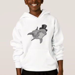 Dolphin als Gentleman mit Top Hut