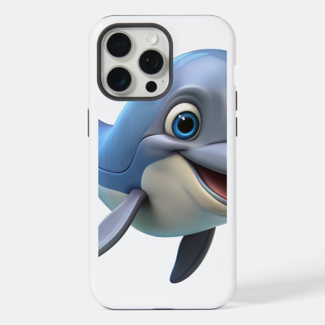 Dolphin Apple iPhone 15 pro max Fall Hülle (Rückseite)