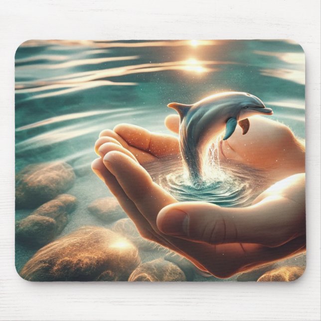 Dolphin Art Mousepad (Vorne)