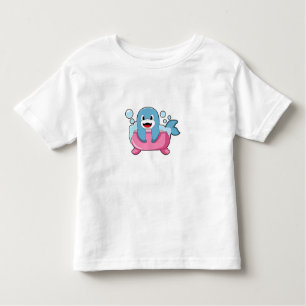 Dolphin auf der Badewanne Kleinkind T-shirt