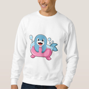 Dolphin auf der Badewanne Sweatshirt