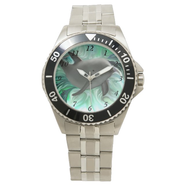 Dolphin Baby Armbanduhr (Vorderseite)